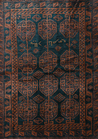 Persian Light Blue Traditional Rug, tr1414lblu