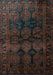 Persian Light Blue Traditional Rug, tr1414lblu