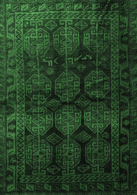 Persian Emerald Green Traditional Rug, tr1414emgrn