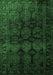 Persian Emerald Green Traditional Rug, tr1414emgrn