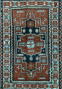 Persian Light Blue Traditional Rug, tr1415lblu