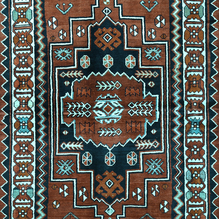 Persian Light Blue Traditional Rug, tr1415lblu