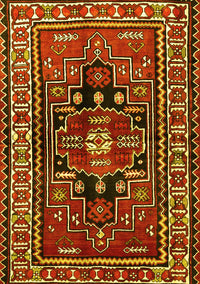 Persian Yellow Traditional Rug, tr1415yw