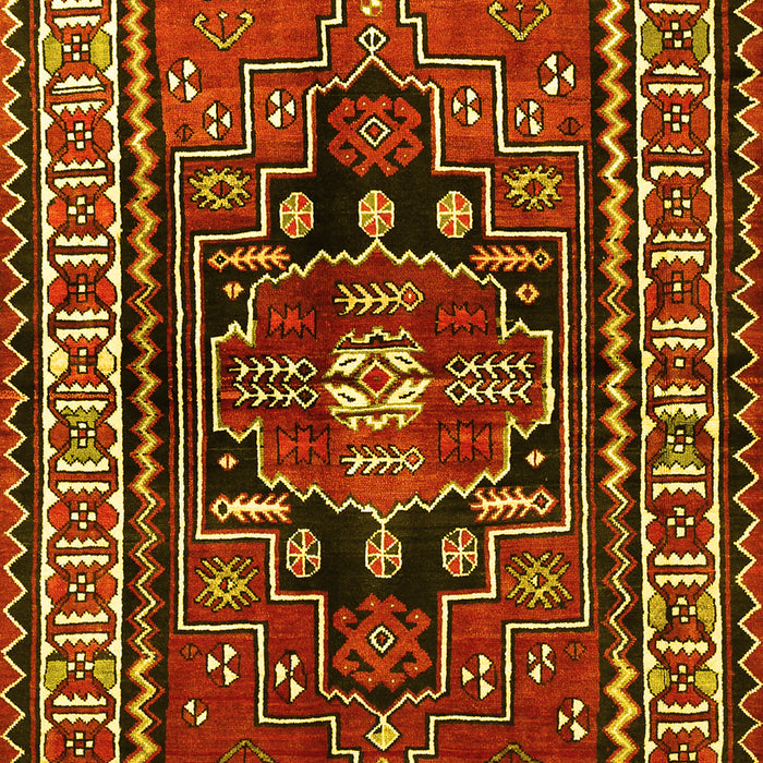 Persian Yellow Traditional Rug, tr1415yw