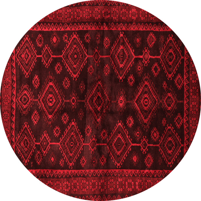 Machine Washable Persian Red Traditional Rug, wshtr1416red