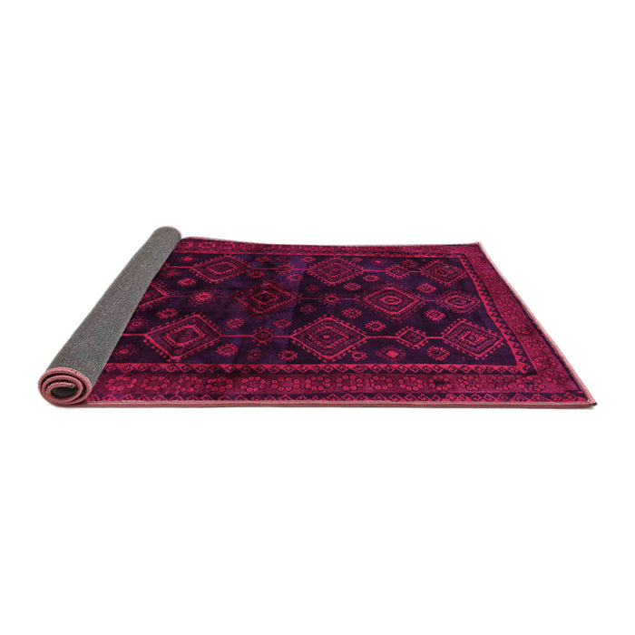 Sideview of Persian Pink Traditional Rug, tr1416pnk