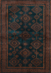 Persian Light Blue Traditional Rug, tr1416lblu