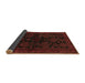 Sideview of Persian Brown Traditional Rug, tr1416brn