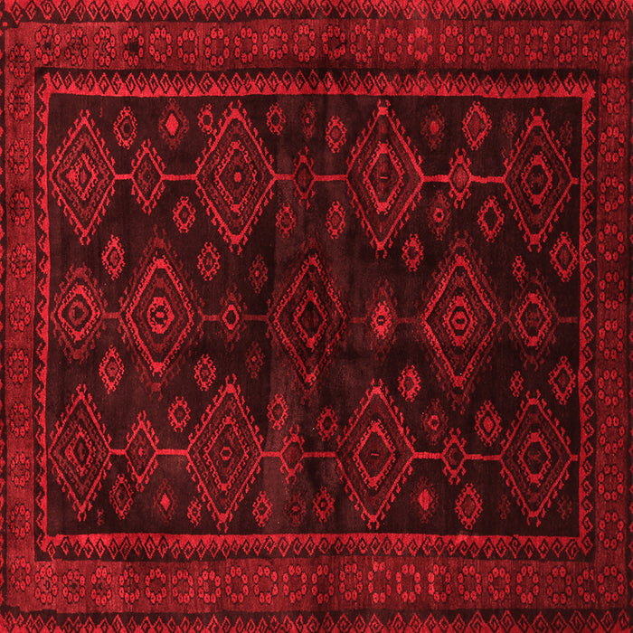Machine Washable Persian Red Traditional Rug, wshtr1416red