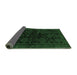 Sideview of Persian Emerald Green Traditional Rug, tr1416emgrn