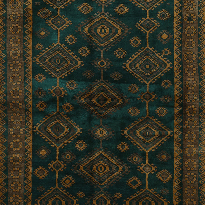 Persian Turquoise Traditional Rug, tr1416turq