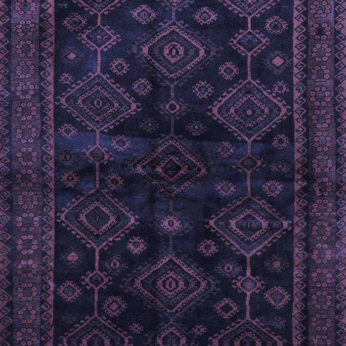 Machine Washable Persian Blue Traditional Rug, wshtr1416blu