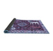 Sideview of Animal Blue Traditional Rug, tr1417blu