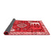 Animal Red Traditional Area Rugs