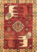 Machine Washable Animal Brown Traditional Rug, wshtr1417brn