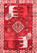 Animal Red Traditional Area Rugs