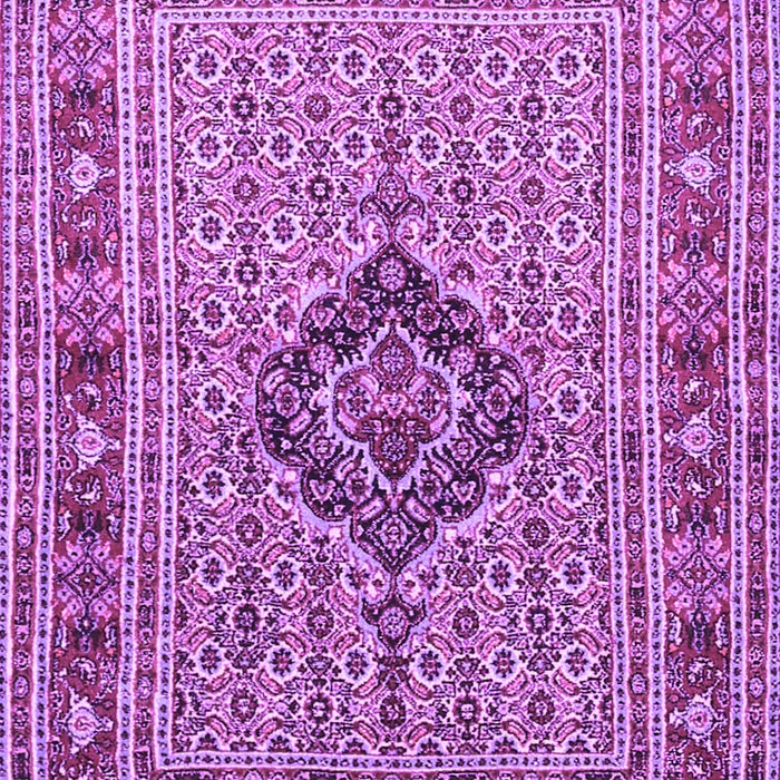 Medallion Purple Traditional Rug, tr1418pur