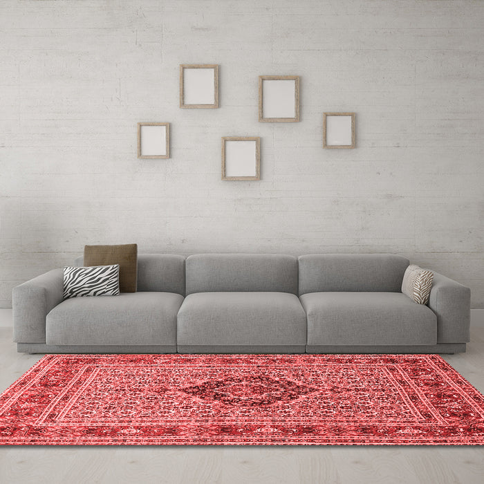 Traditional Red Washable Rugs