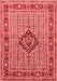 Medallion Red Traditional Area Rugs