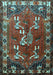 Persian Light Blue Traditional Rug, tr1419lblu