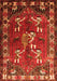Persian Orange Traditional Rug, tr1419org