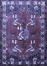 Persian Blue Traditional Rug, tr1419blu