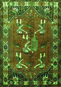 Persian Green Traditional Rug, tr1419grn