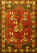Persian Yellow Traditional Rug, tr1419yw