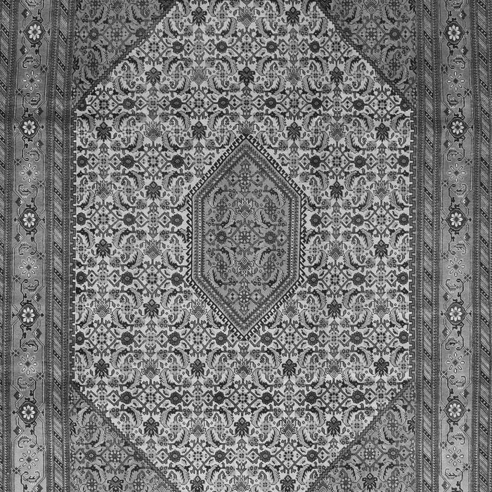 Medallion Gray Traditional Rug, tr141gry