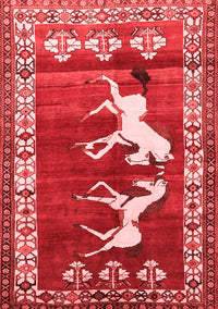 Persian Red Traditional Rug, tr1420red