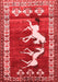 Persian Red Traditional Area Rugs