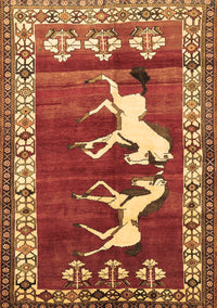 Persian Brown Traditional Rug, tr1420brn