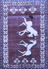 Persian Blue Traditional Rug, tr1420blu