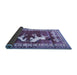 Sideview of Persian Blue Traditional Rug, tr1420blu