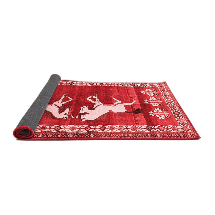 Persian Red Traditional Area Rugs