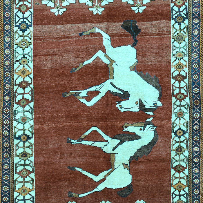 Persian Light Blue Traditional Rug, tr1420lblu