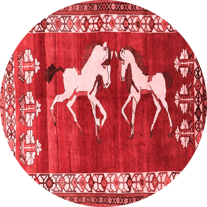 Machine Washable Persian Red Traditional Rug, wshtr1420red