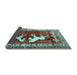 Sideview of Persian Light Blue Traditional Rug, tr1420lblu