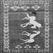 Serging Thickness of Persian Gray Traditional Rug, tr1420gry