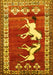 Persian Yellow Traditional Rug, tr1420yw