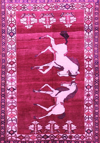 Persian Pink Traditional Rug, tr1420pnk