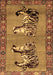 Persian Brown Traditional Rug, tr1421brn