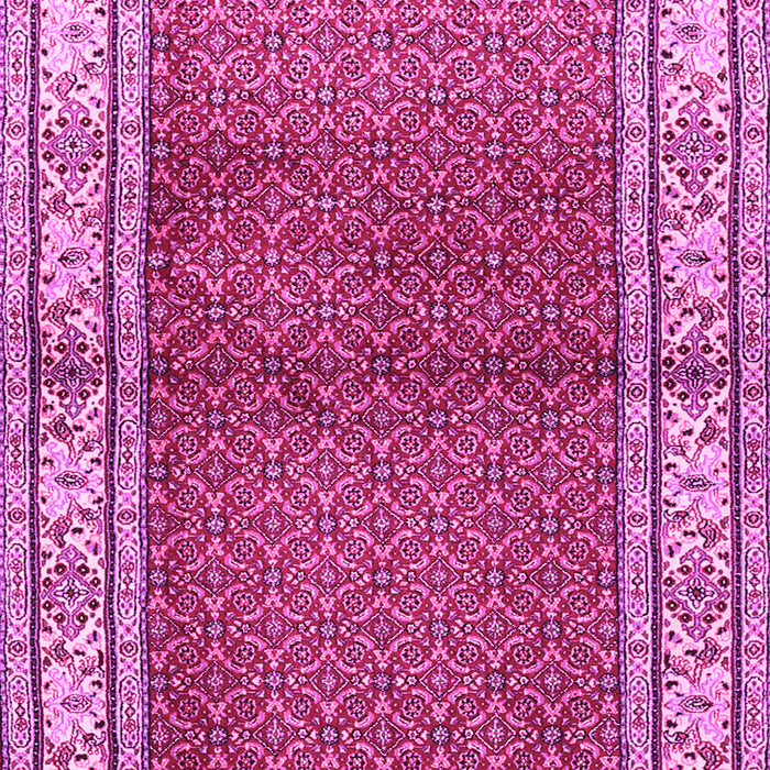 Machine Washable Persian Pink Traditional Rug, wshtr1422pnk
