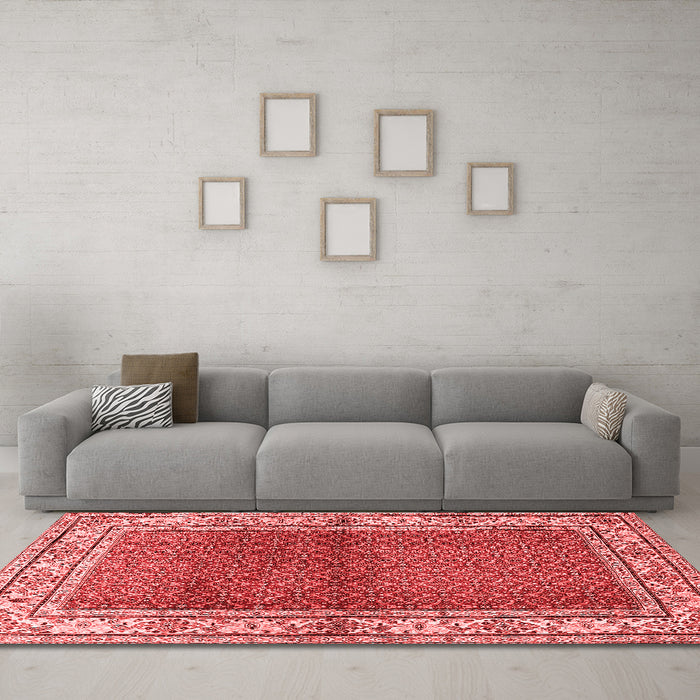 Traditional Red Washable Rugs