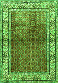 Persian Green Traditional Rug, tr1422grn