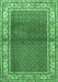 Persian Emerald Green Traditional Rug, tr1422emgrn
