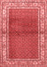 Persian Red Traditional Area Rugs