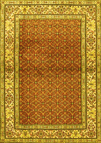 Persian Yellow Traditional Rug, tr1422yw