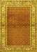 Persian Yellow Traditional Rug, tr1422yw