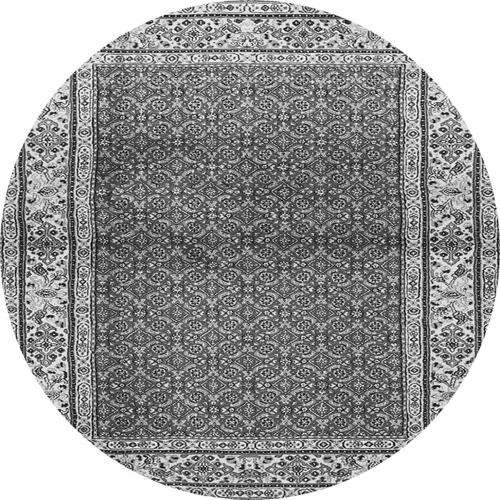 Square Persian Gray Traditional Rug, tr1422gry